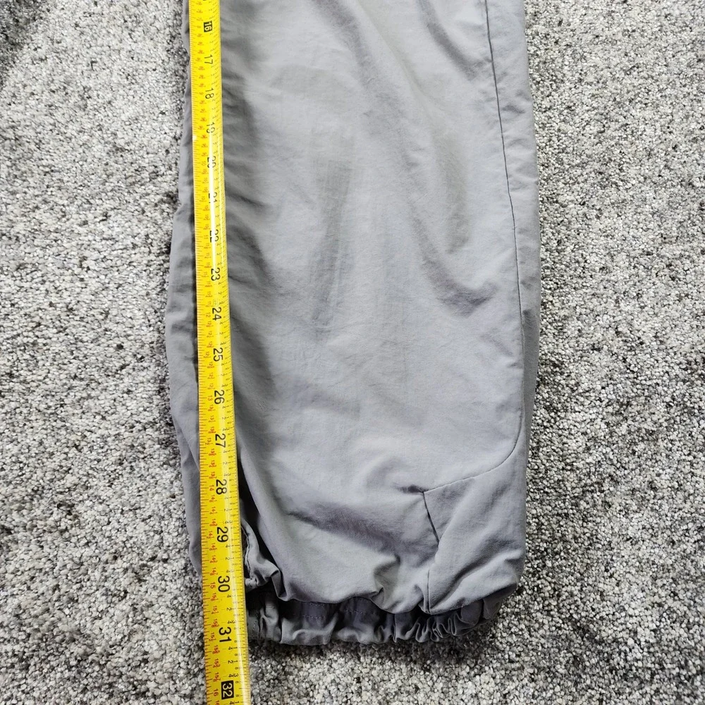 Mountain Hardwear Hiking Pants Womens 14 Gray Cargo Belted Outdoor Excellent